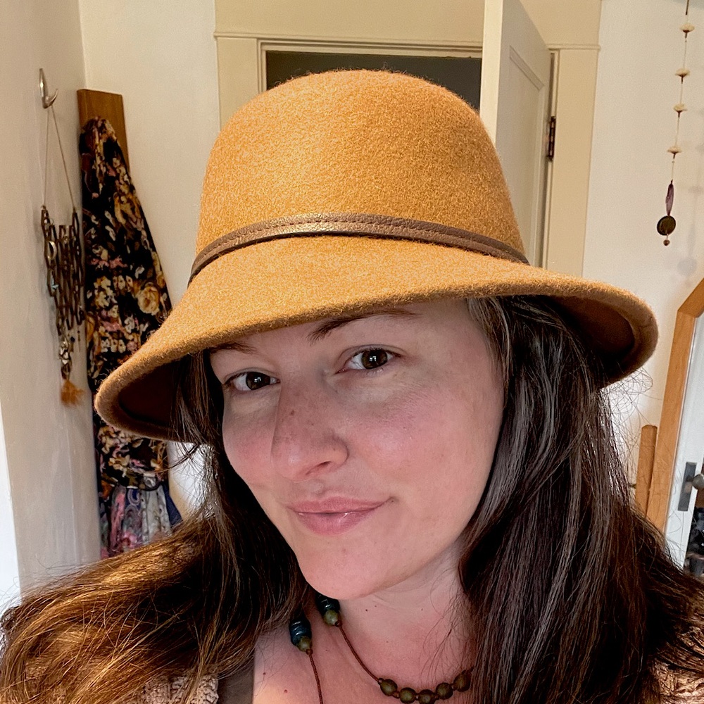Nine West Wool Felt Trench Hat